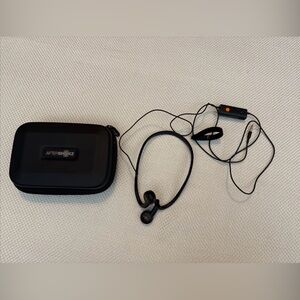 Aftershokz Border Ear Phones And Carrying Case For Parts